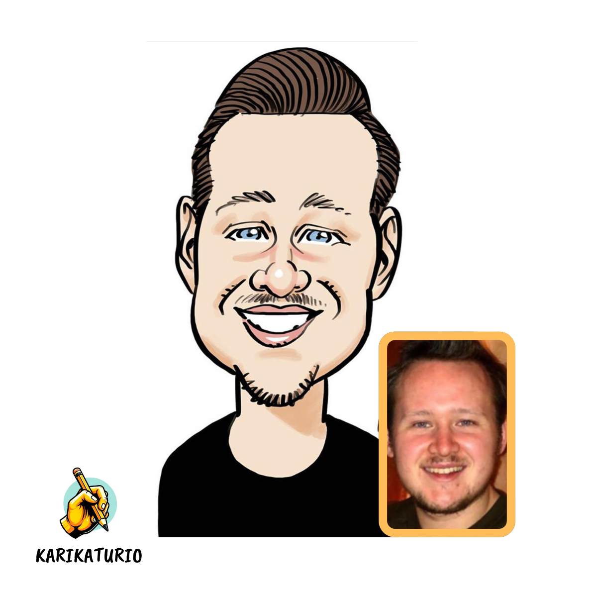 Kreslená karikatura podle fotky (barevná)