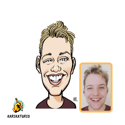 Kreslená karikatura podle fotky (barevná)
