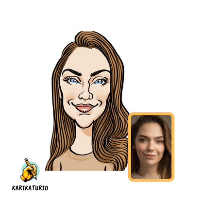 Kreslená karikatura podle fotky (barevná)
