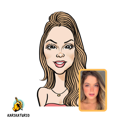 Kreslená karikatura podle fotky (barevná)